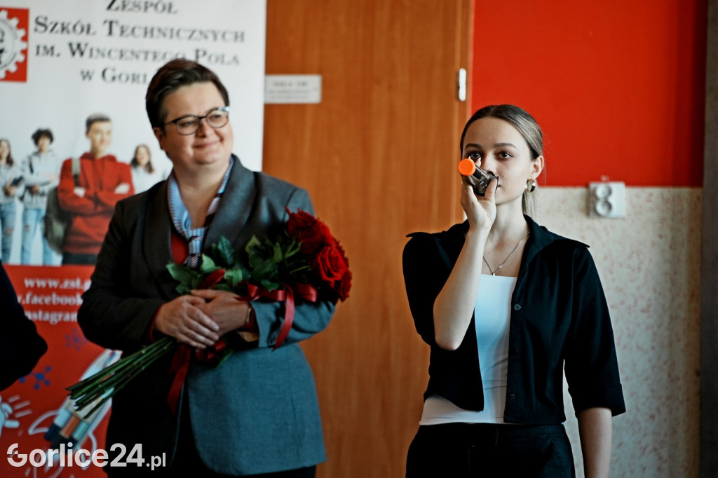 Wiceminister Katarzyna Lubnauer w gorlickim ZST (03.03.)
