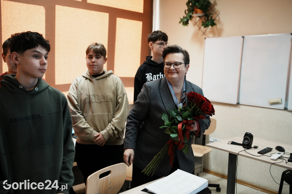 Wiceminister Katarzyna Lubnauer w gorlickim ZST (03.03.)