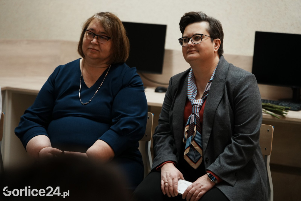 Wiceminister Katarzyna Lubnauer w gorlickim ZST (03.03.)