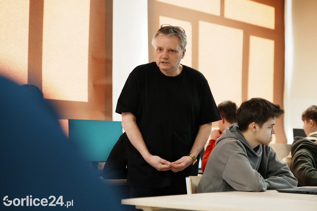 Wiceminister Katarzyna Lubnauer w gorlickim ZST (03.03.)