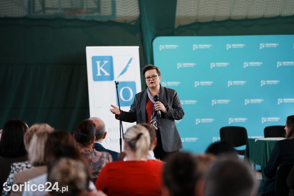 Wiceminister Lubnauer w Szkole Podstawowej nr 4 (03.03)