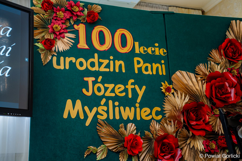 Setne urodziny Józefy Myśliwiec