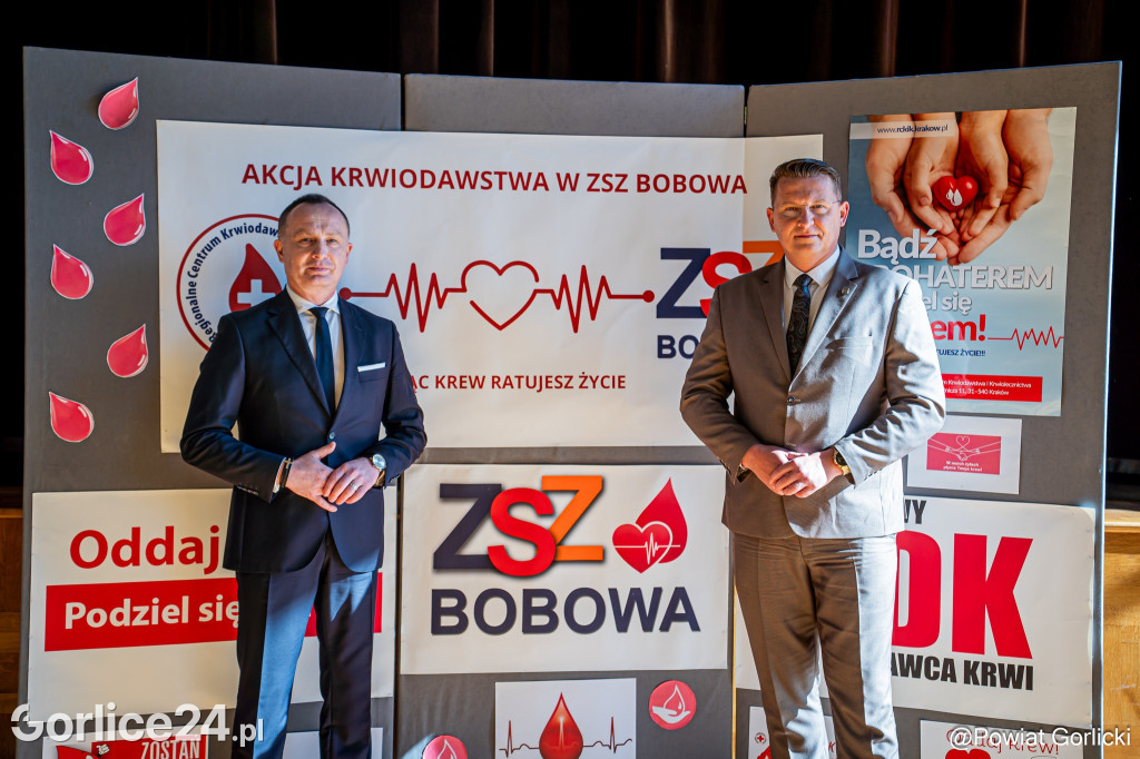 Akcja krwiodawstwa w Bobowej