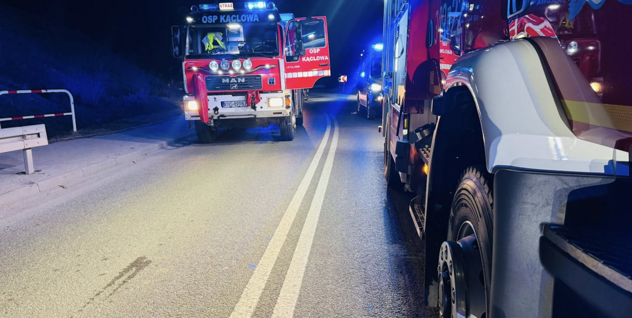 Wypadek w Kąclowej