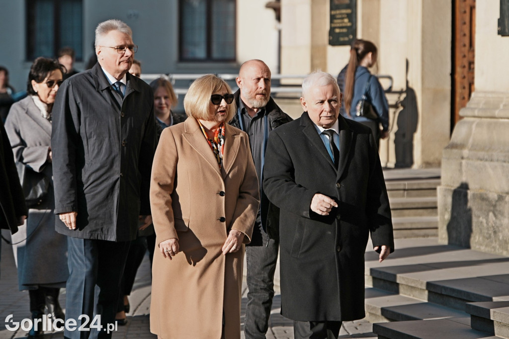 Jarosław Kaczyński w Gorlicach (15.03)