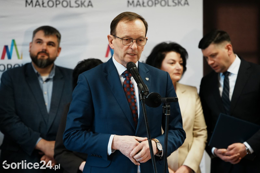 Zachodnia obwodnica Gorlic - konferencja w Szymbarku