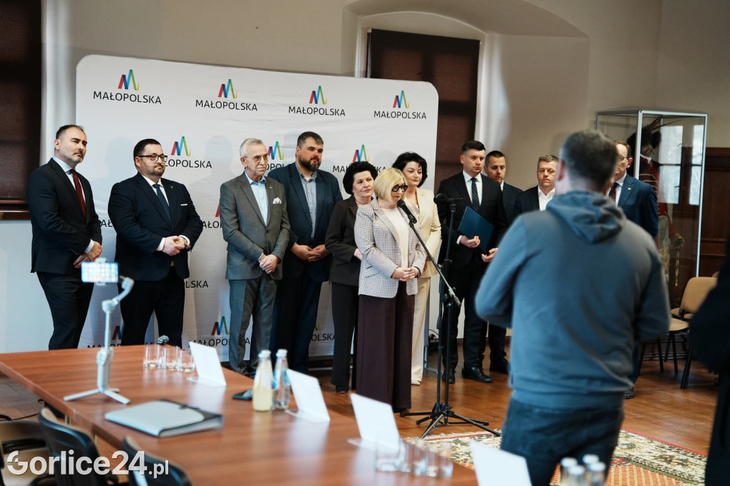 Zachodnia obwodnica Gorlic - konferencja w Szymbarku