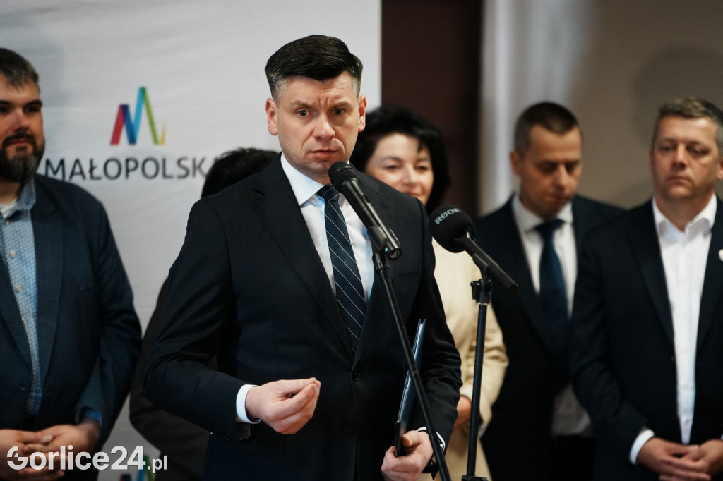 Zachodnia obwodnica Gorlic - konferencja w Szymbarku