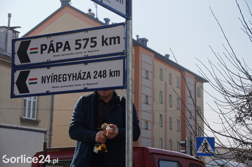 Nowy znak w Gorlicach