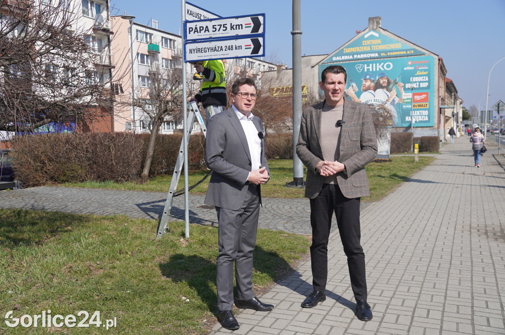 Nowy znak w Gorlicach