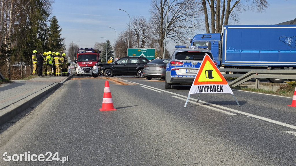 Wypadek w Moszczenicy (25.03)
