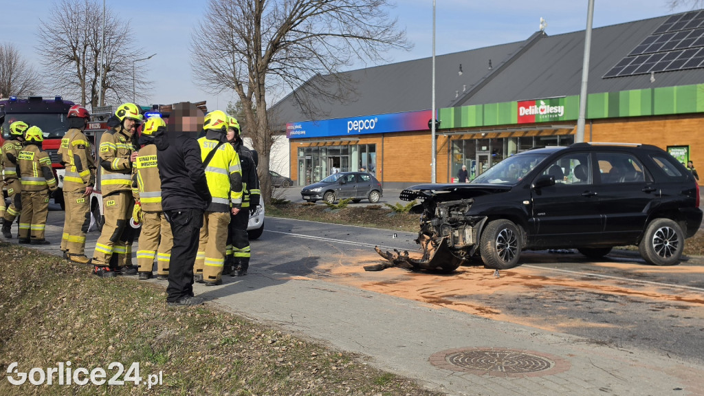 Wypadek w Moszczenicy (25.03)