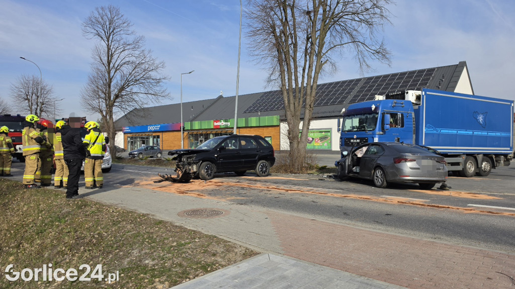 Wypadek w Moszczenicy (25.03)