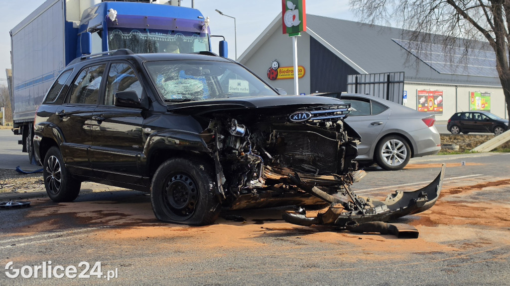 Wypadek w Moszczenicy (25.03)