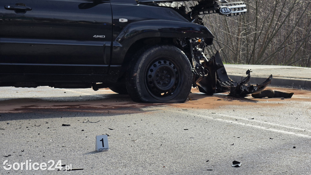 Wypadek w Moszczenicy (25.03)