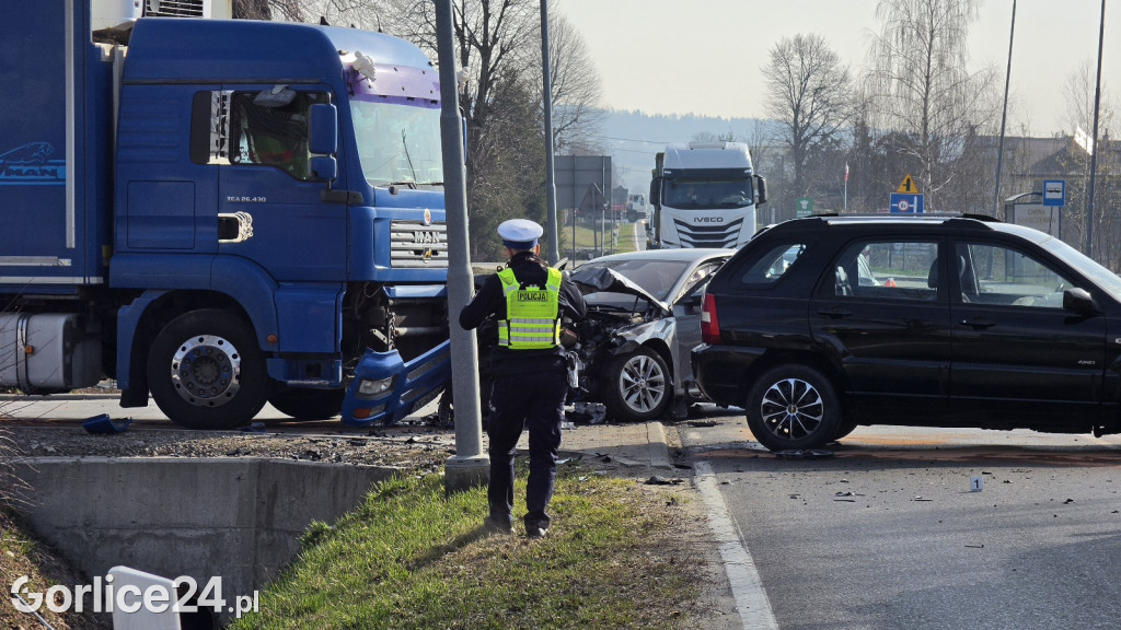 Wypadek w Moszczenicy (25.03)