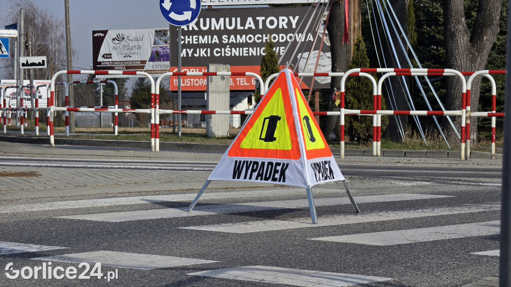 Wypadek w Moszczenicy (25.03)