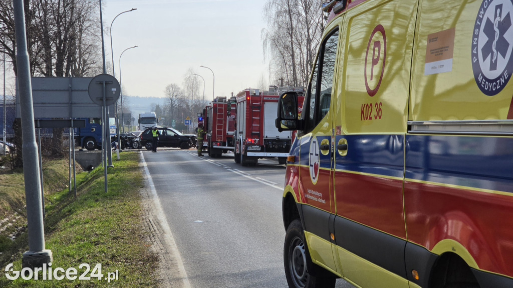 Wypadek w Moszczenicy (25.03)