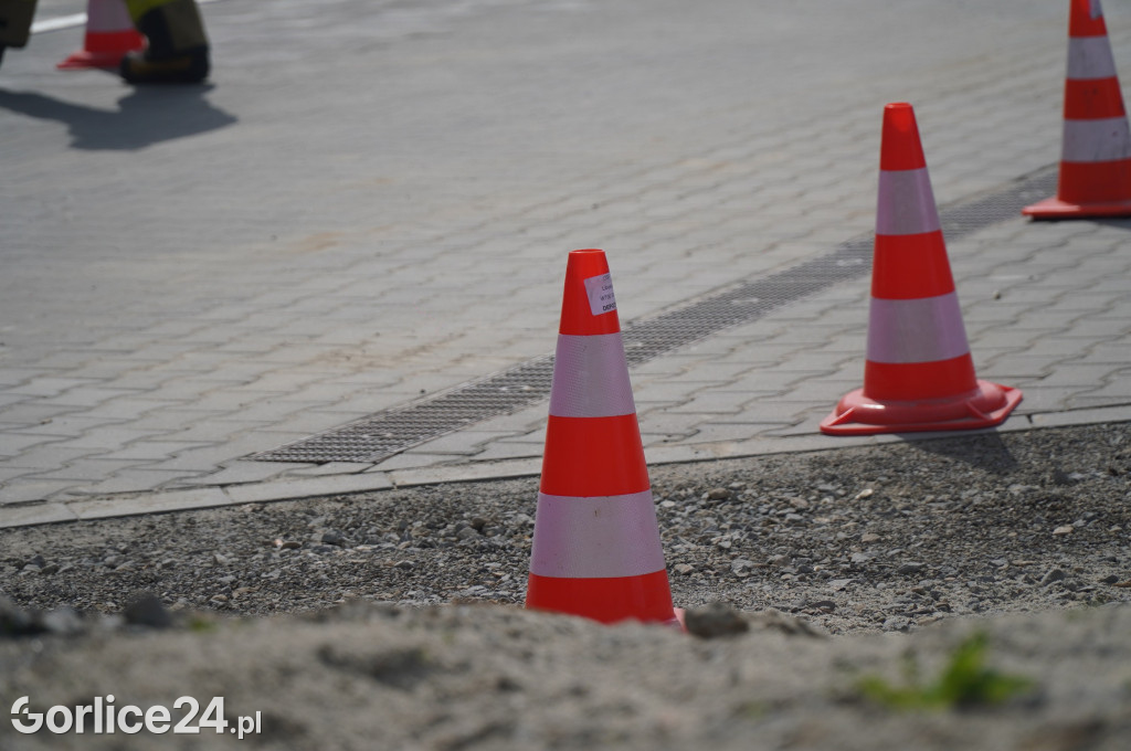 Ćwiczenia strażaków na Jarmarku Pogórzańskim (25.03)