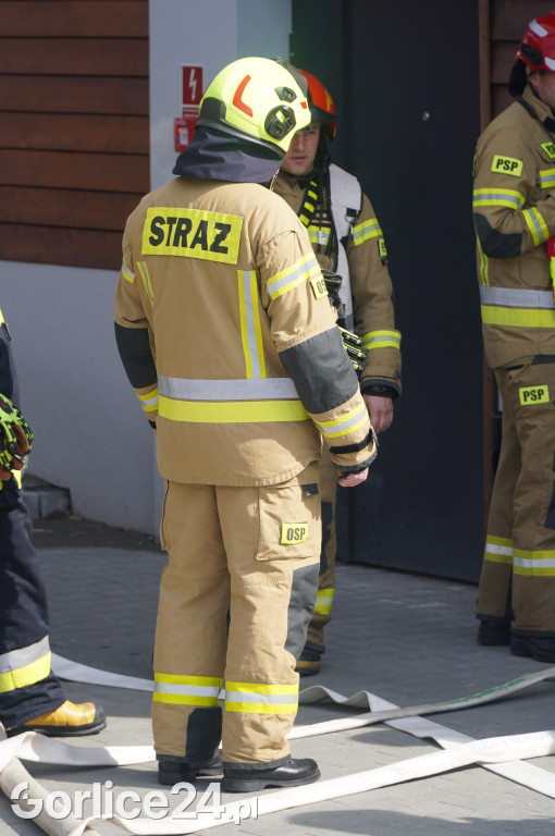 Ćwiczenia strażaków na Jarmarku Pogórzańskim (25.03)