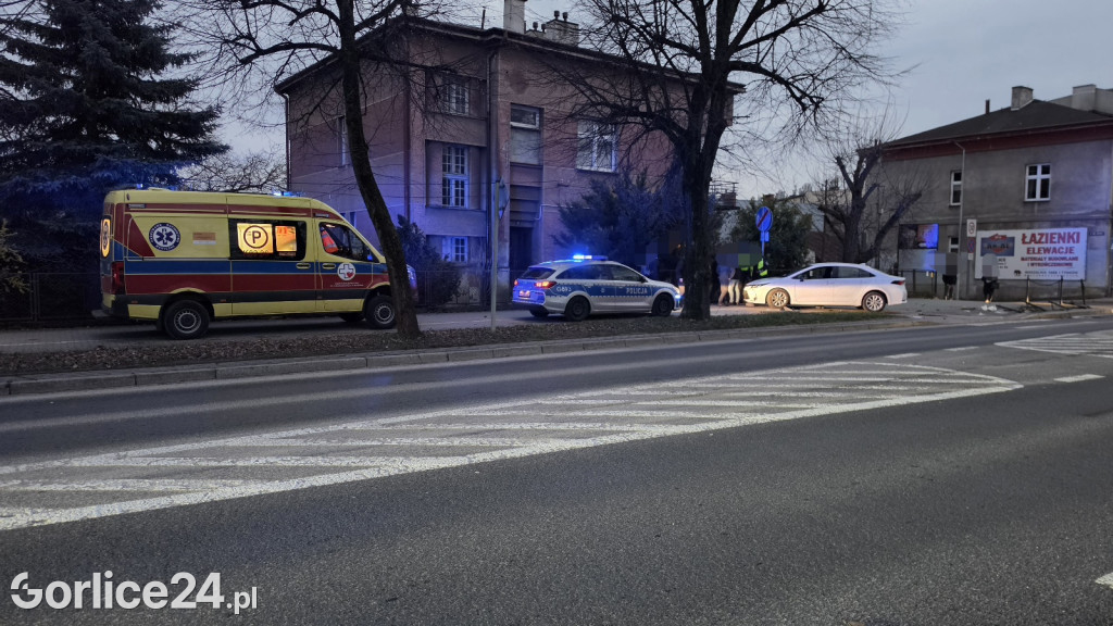 Kolizja na ulicy Bieckiej