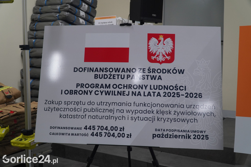 Otwarcie miejsca doraźnego schronienia w Bobowej