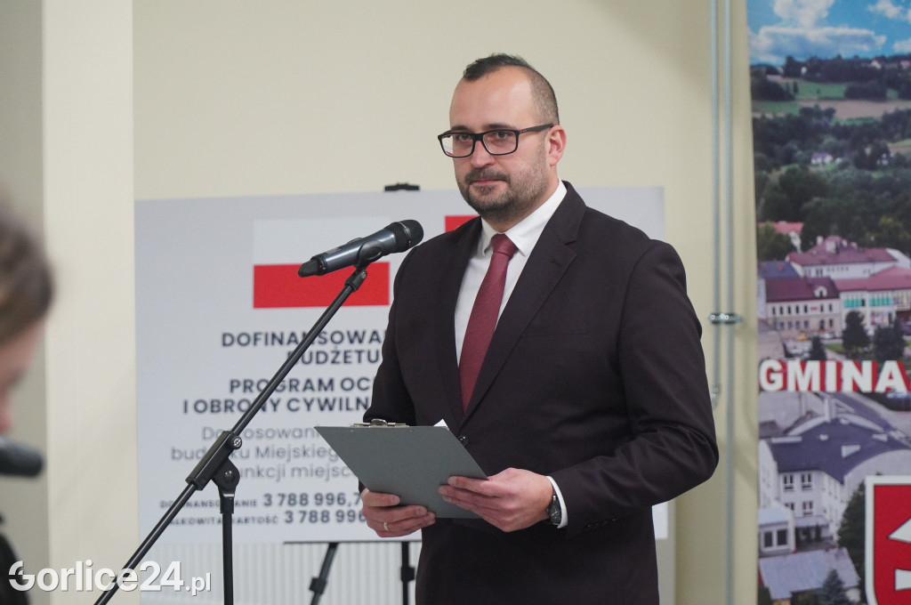 Otwarcie miejsca doraźnego schronienia w Bobowej
