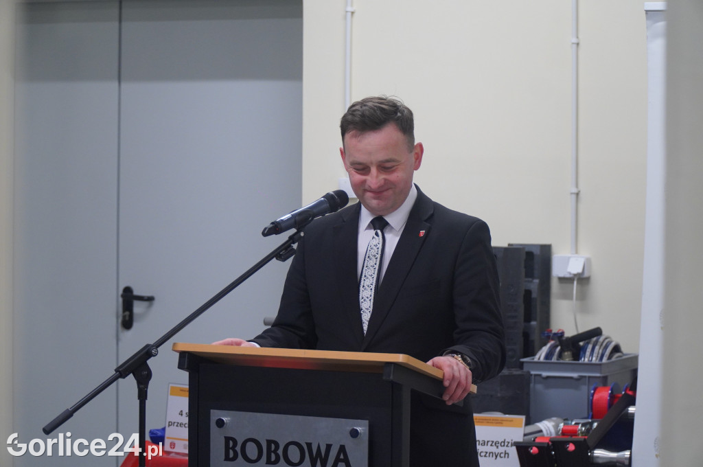 Otwarcie miejsca doraźnego schronienia w Bobowej