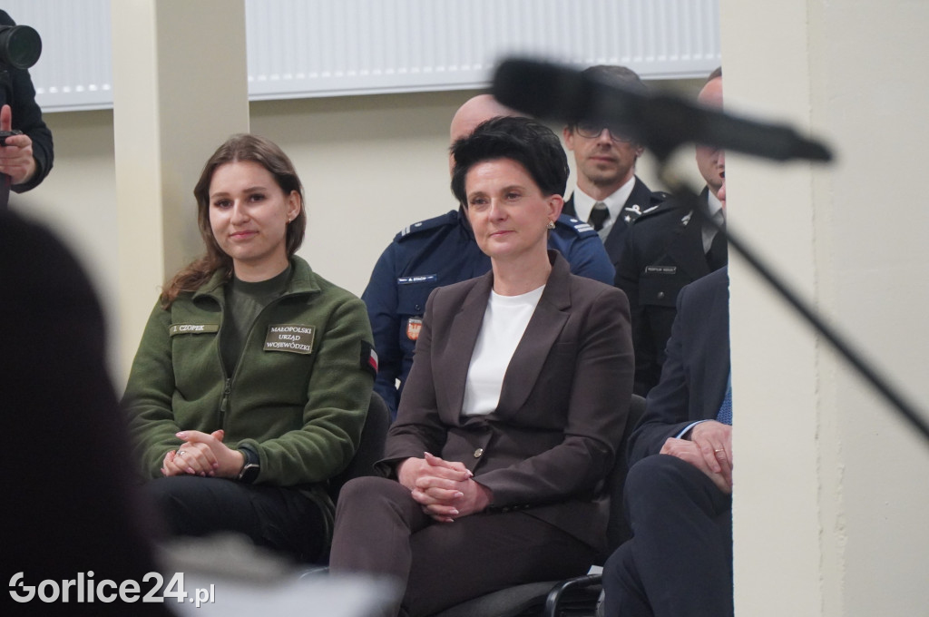 Otwarcie miejsca doraźnego schronienia w Bobowej