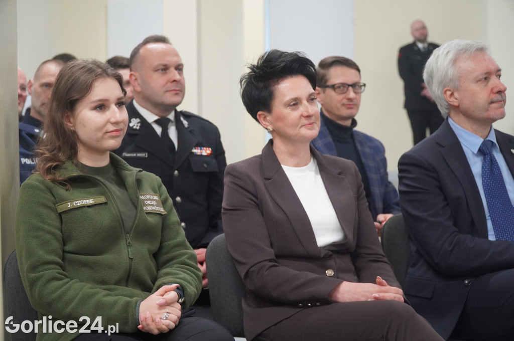 Otwarcie miejsca doraźnego schronienia w Bobowej