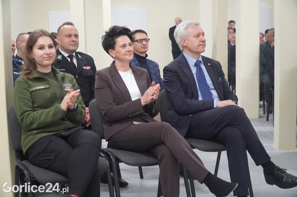 Otwarcie miejsca doraźnego schronienia w Bobowej