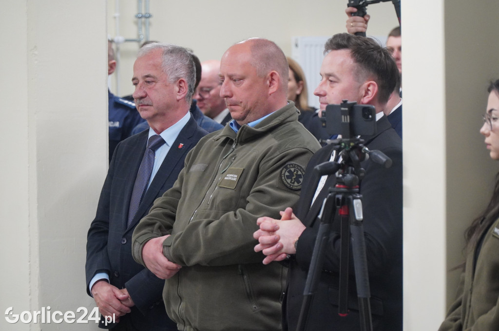 Otwarcie miejsca doraźnego schronienia w Bobowej