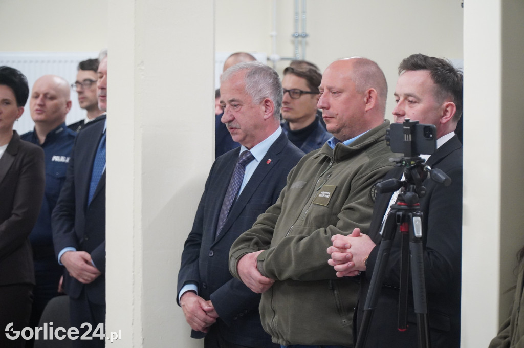 Otwarcie miejsca doraźnego schronienia w Bobowej