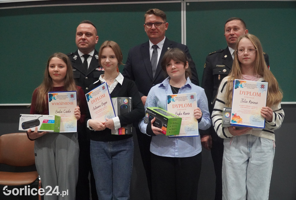 Strażacki Konkurs Plastyczny w Gorlicach