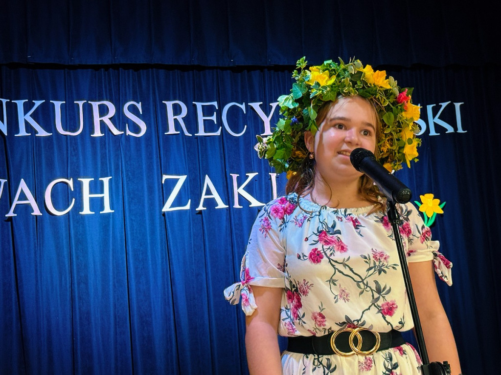 Wiosna w słowach zaklęta  - Konkurs recytatorski