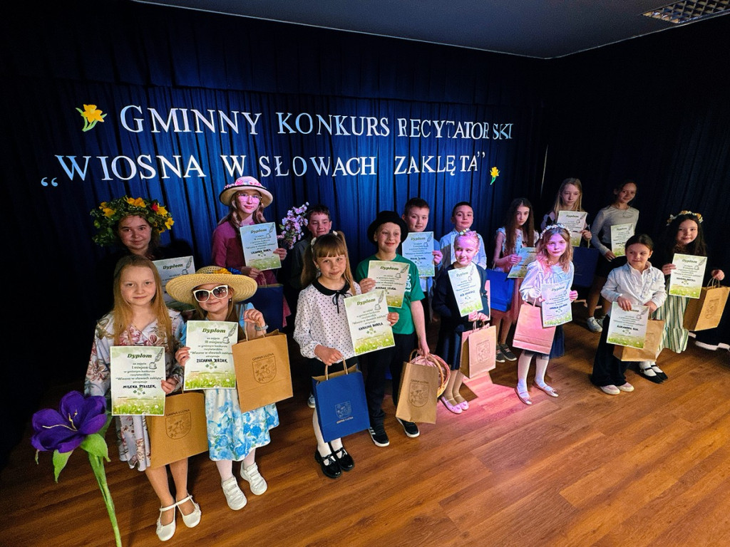 Wiosna w słowach zaklęta  - Konkurs recytatorski