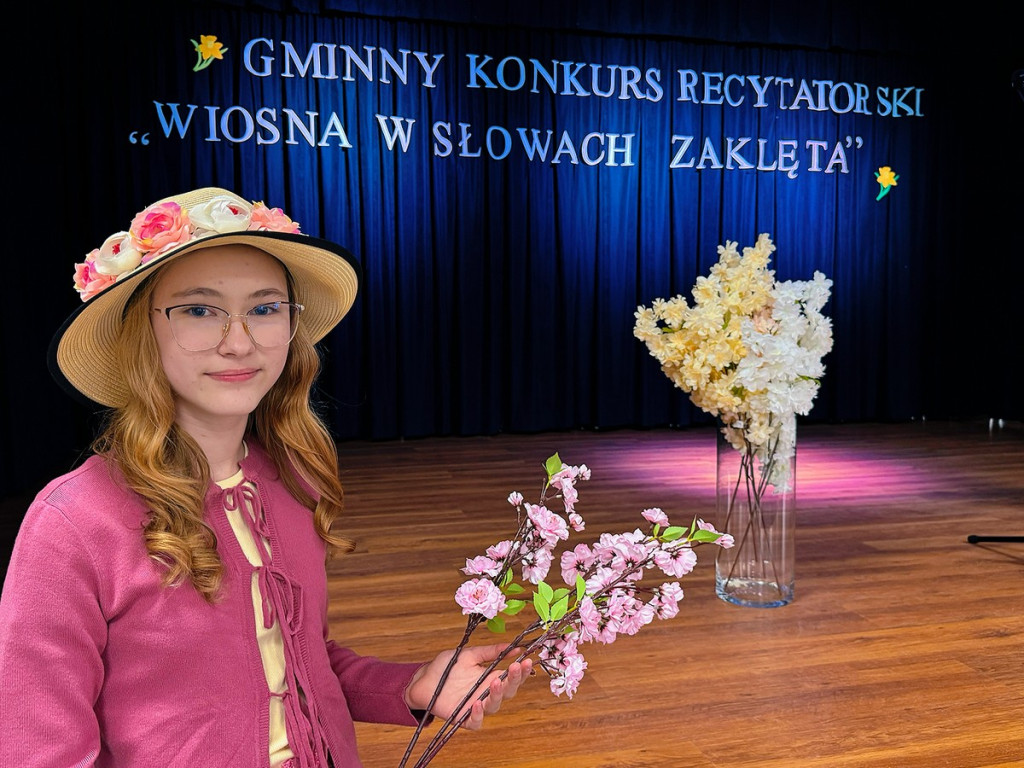 Wiosna w słowach zaklęta  - Konkurs recytatorski
