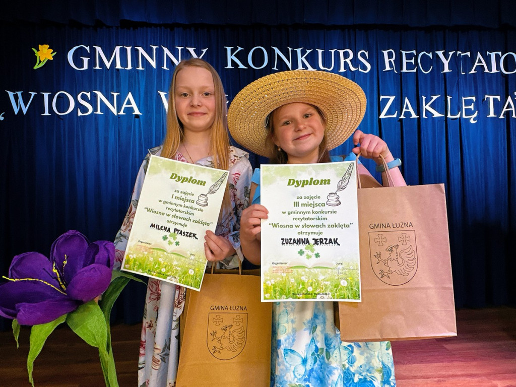 Wiosna w słowach zaklęta  - Konkurs recytatorski