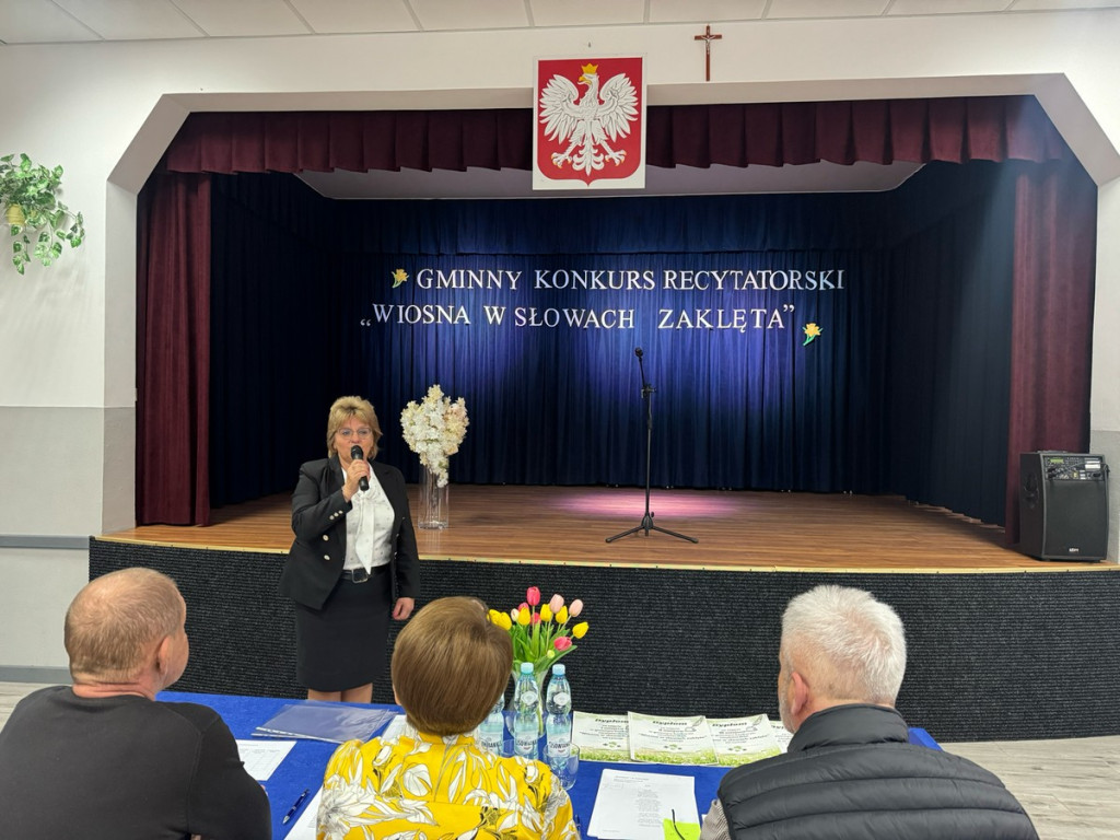 Wiosna w słowach zaklęta  - Konkurs recytatorski
