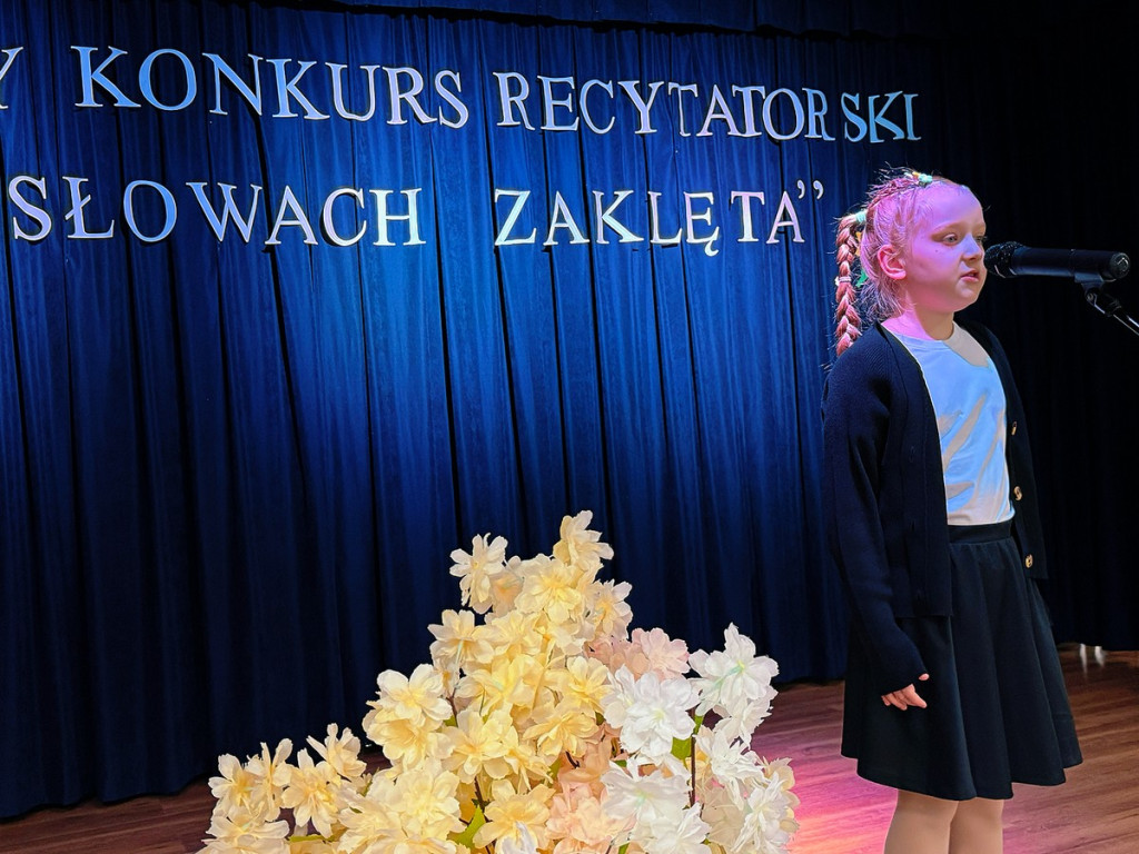 Wiosna w słowach zaklęta  - Konkurs recytatorski