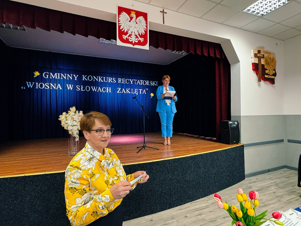 Wiosna w słowach zaklęta  - Konkurs recytatorski
