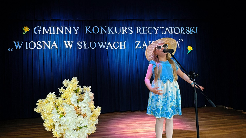 Wiosna w słowach zaklęta  - Konkurs recytatorski