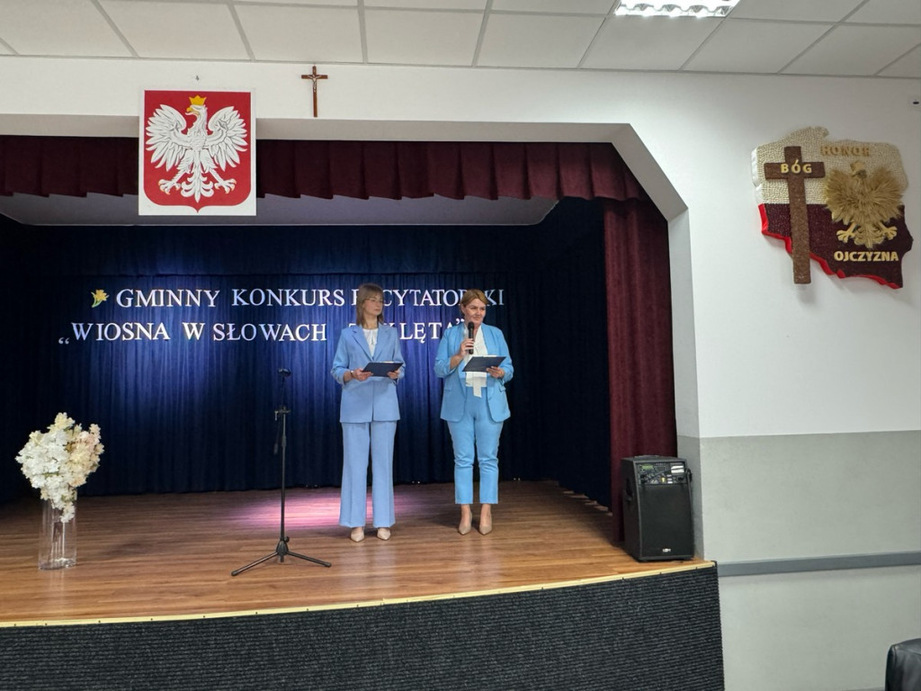 Wiosna w słowach zaklęta  - Konkurs recytatorski