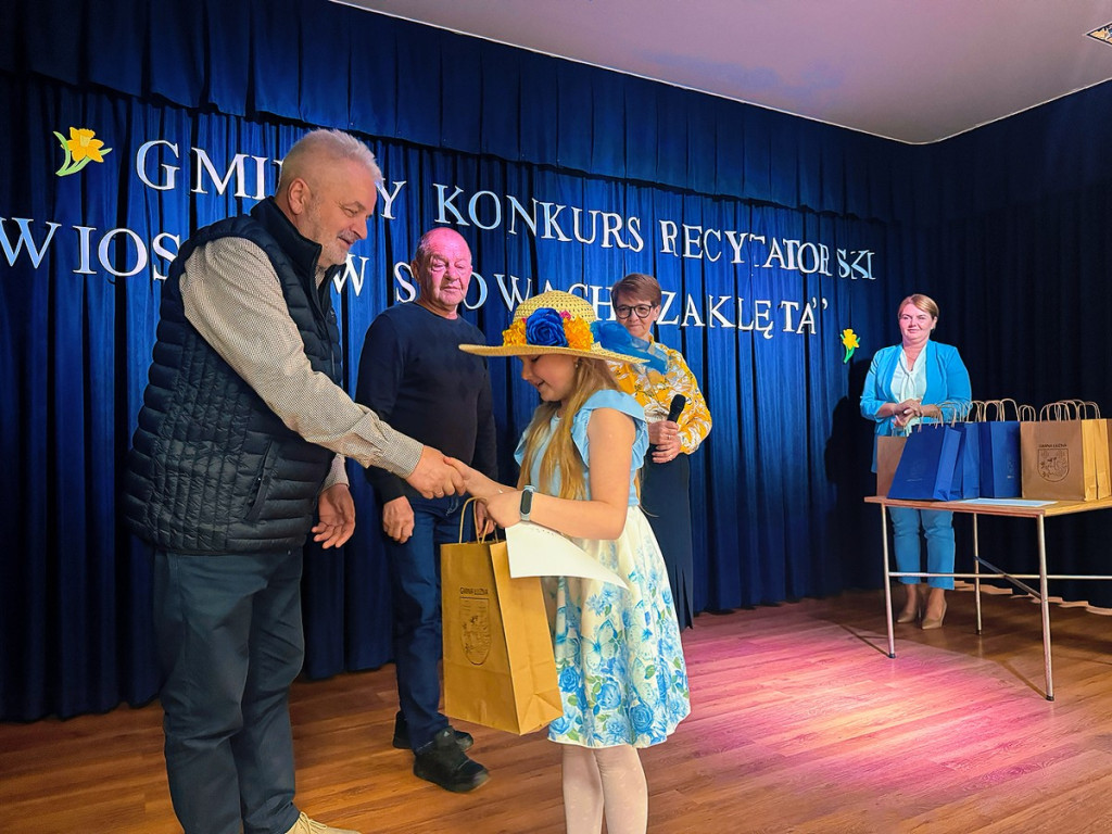 Wiosna w słowach zaklęta  - Konkurs recytatorski