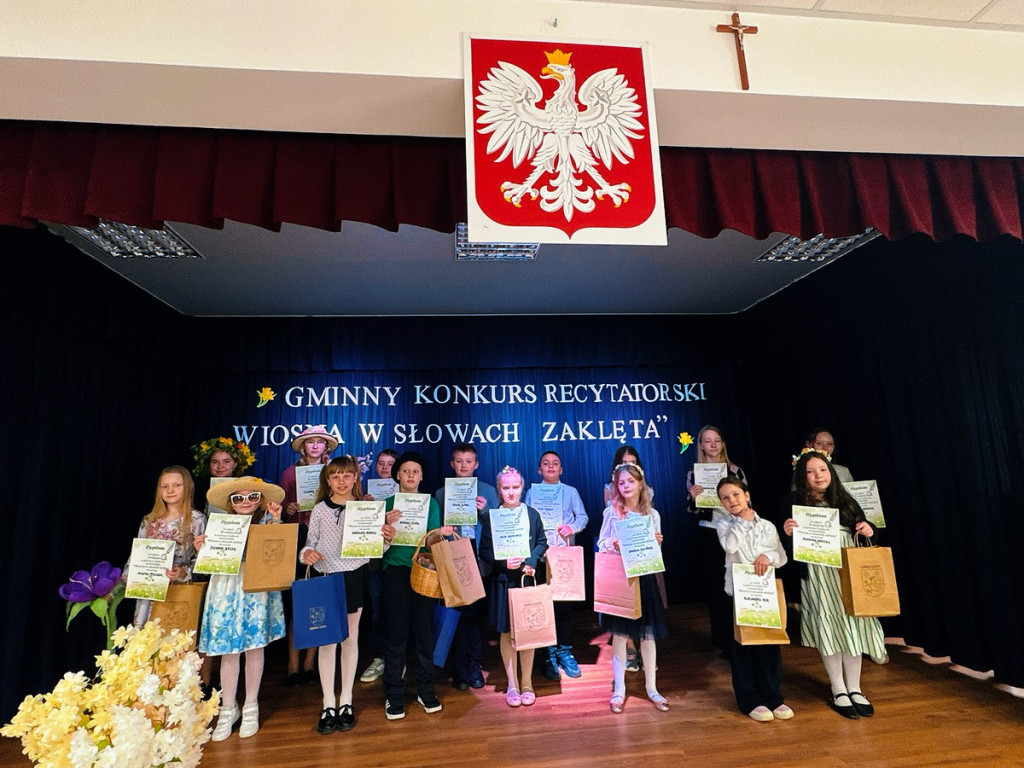 Wiosna w słowach zaklęta  - Konkurs recytatorski