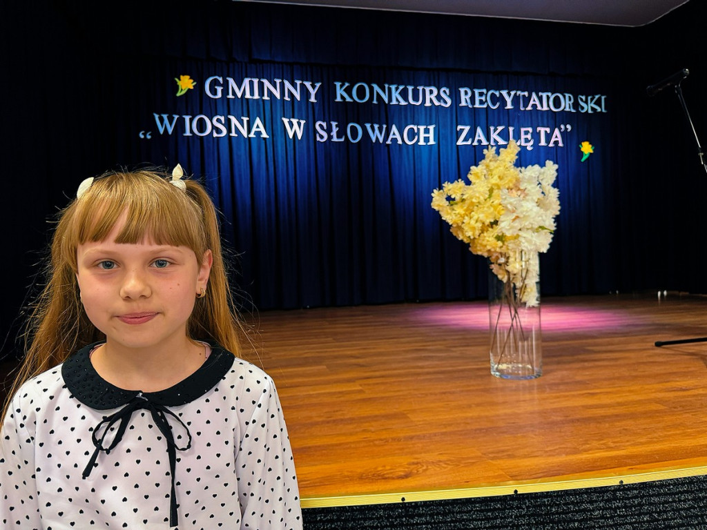 Wiosna w słowach zaklęta  - Konkurs recytatorski