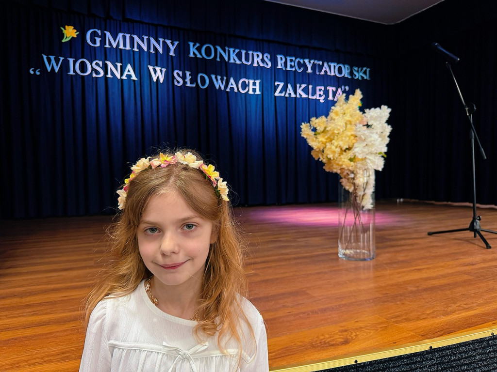 Wiosna w słowach zaklęta  - Konkurs recytatorski