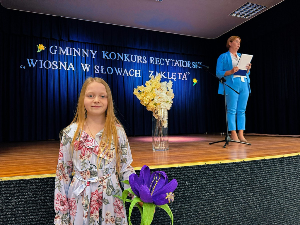 Wiosna w słowach zaklęta  - Konkurs recytatorski