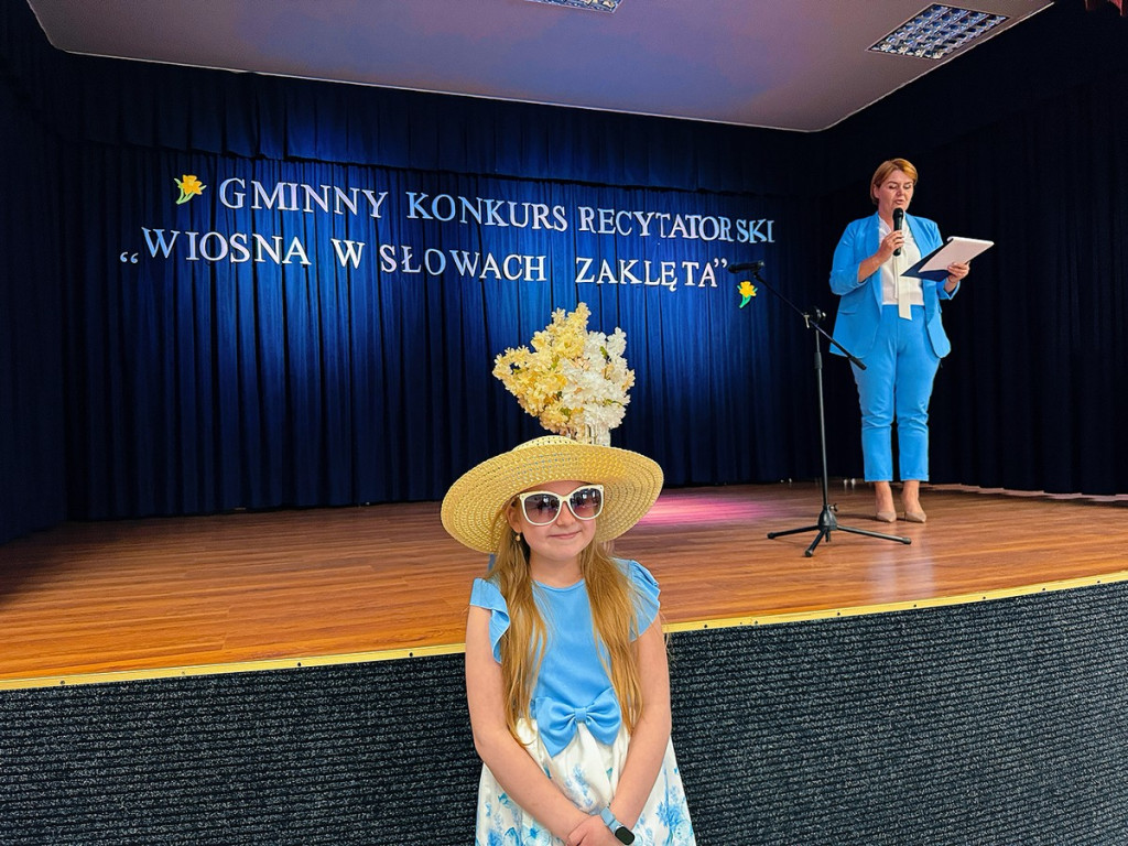 Wiosna w słowach zaklęta  - Konkurs recytatorski