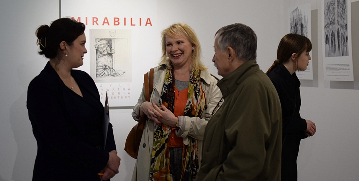 Wernisaż wystawy „Mirabilia” – prywatna historia architektury